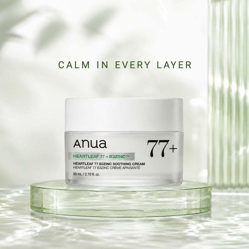 Anua Heartleaf 77 B3Zinc Soothing Cream 80ml