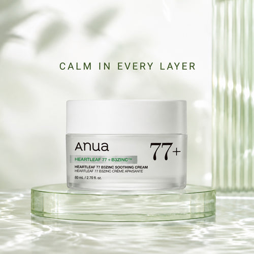 Anua Heartleaf 77 B3Zinc Soothing Cream 80ml